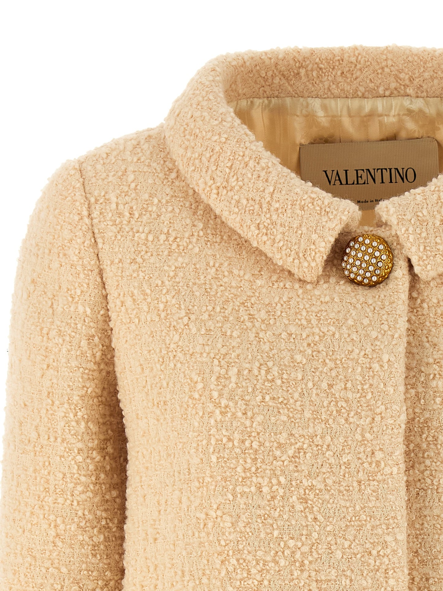 Valentino Garavani White Virgin Wool Blazer