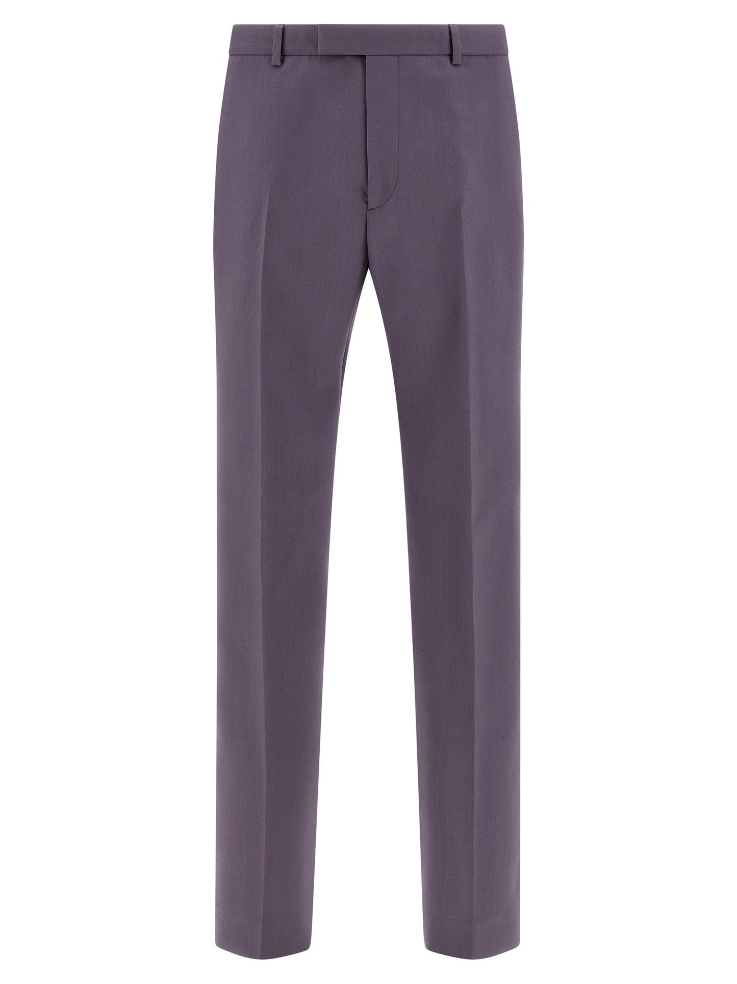 Gucci Purple Wool Dress Pants