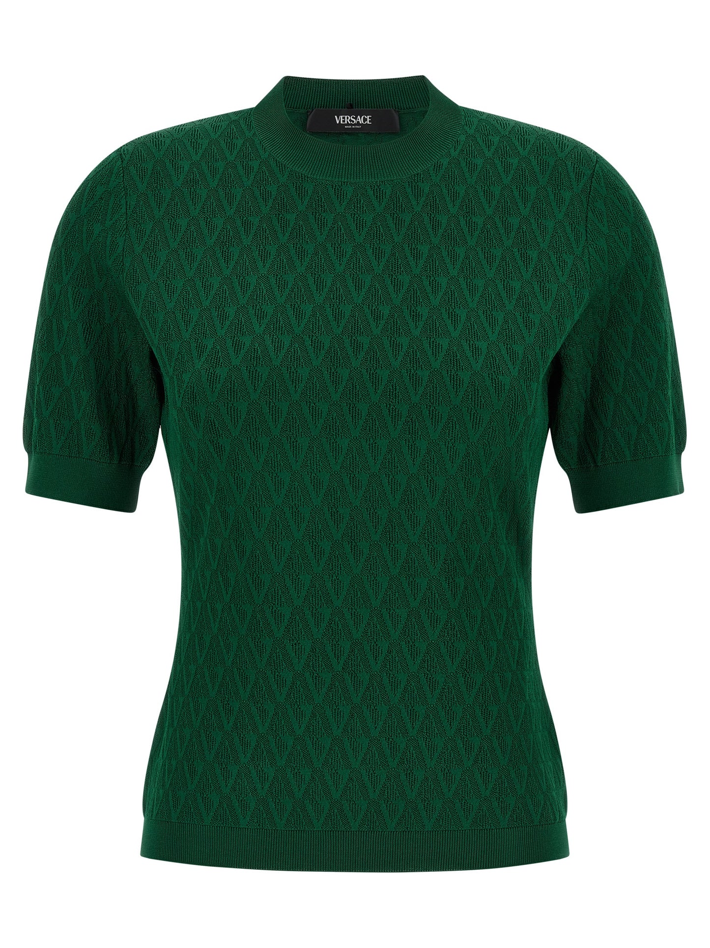 Versace Bicolor Viscose T-Shirt