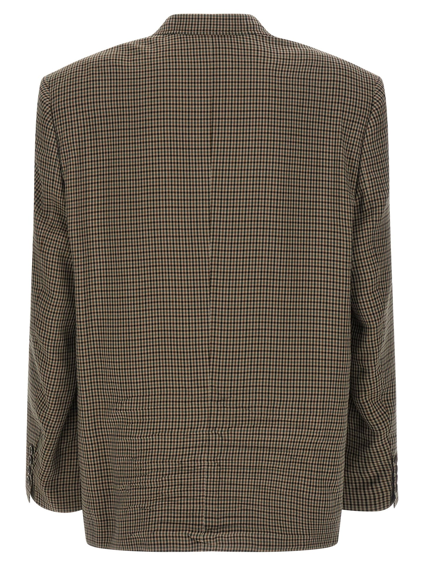 Balenciaga Brown Lyocell Blazer