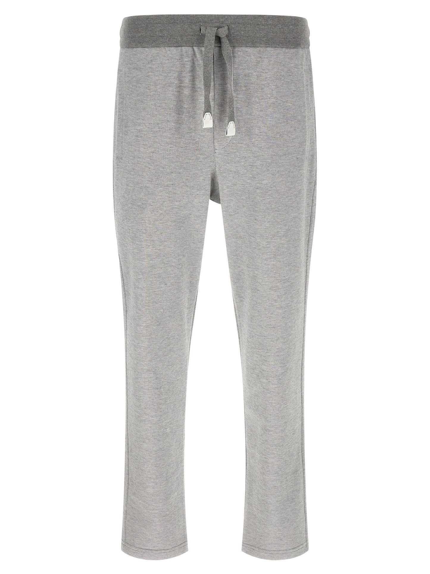 Brioni Gray Cotton Joggers (Workout Pants)