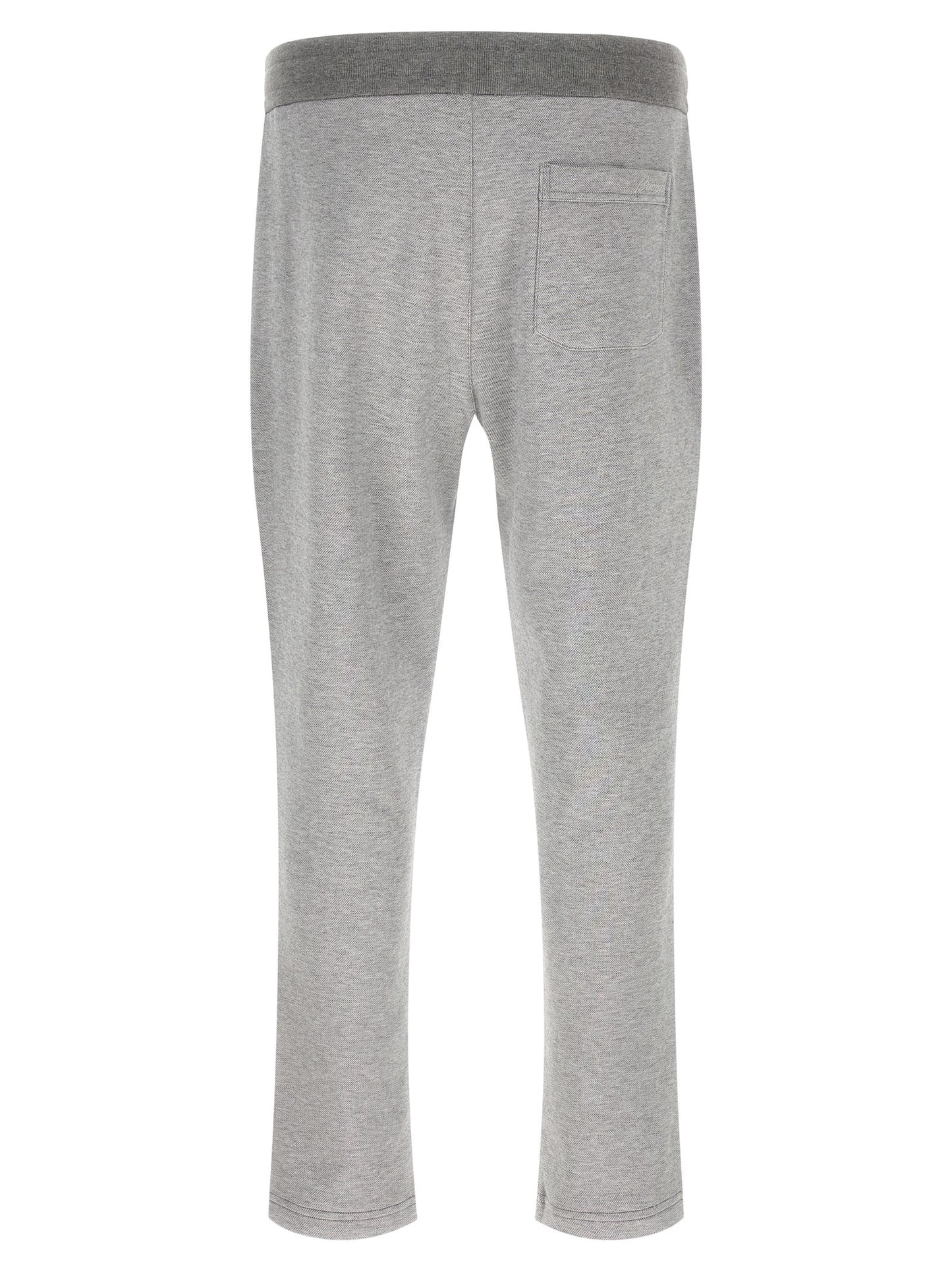 Brioni Gray Cotton Joggers (Workout Pants)