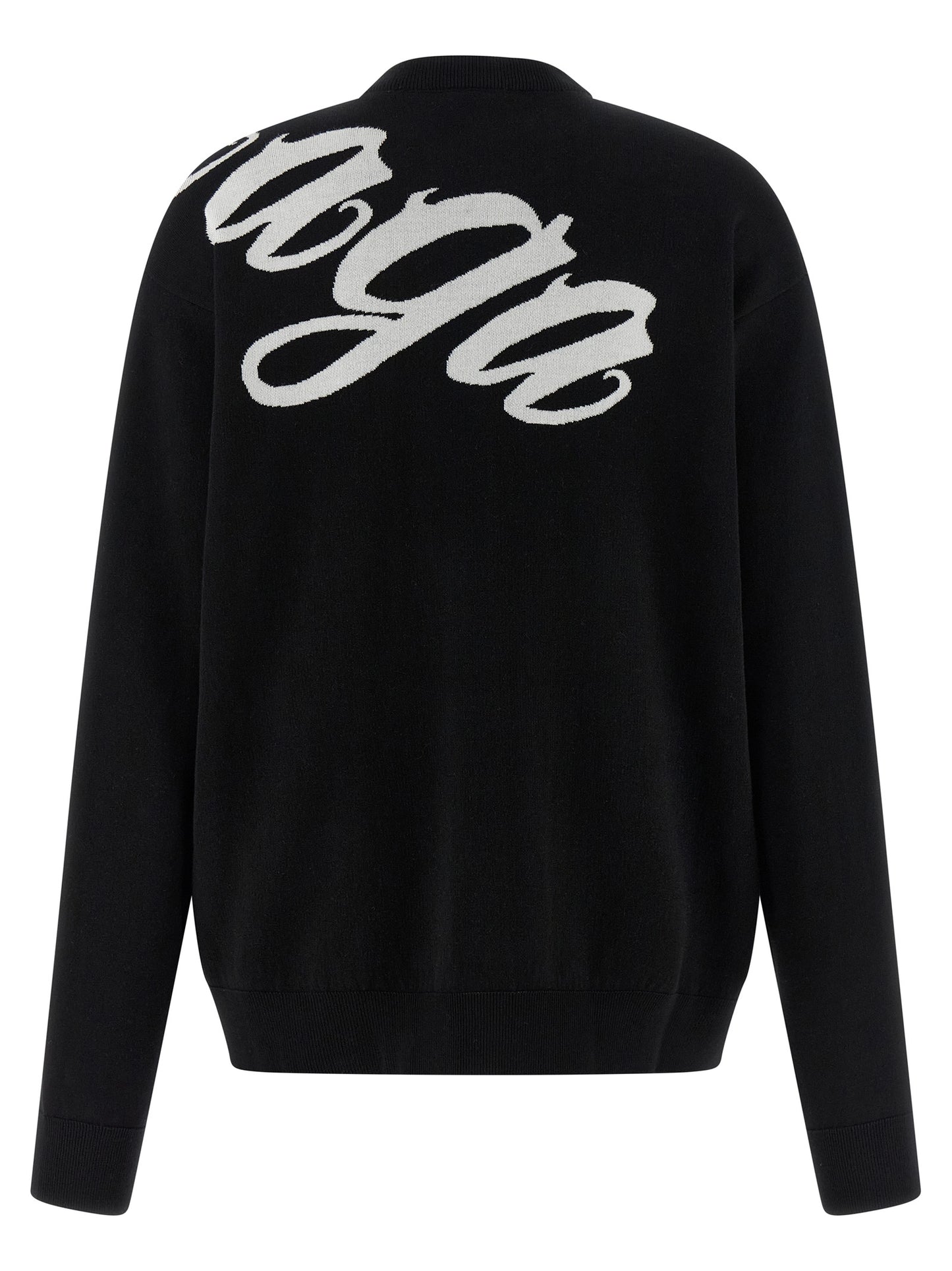 Balenciaga Bicolor Cotton Cardigan