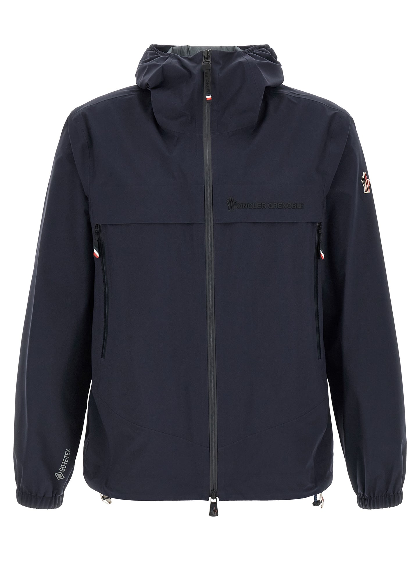 Moncler Grenoble Blue Polyamide Shell Jacket