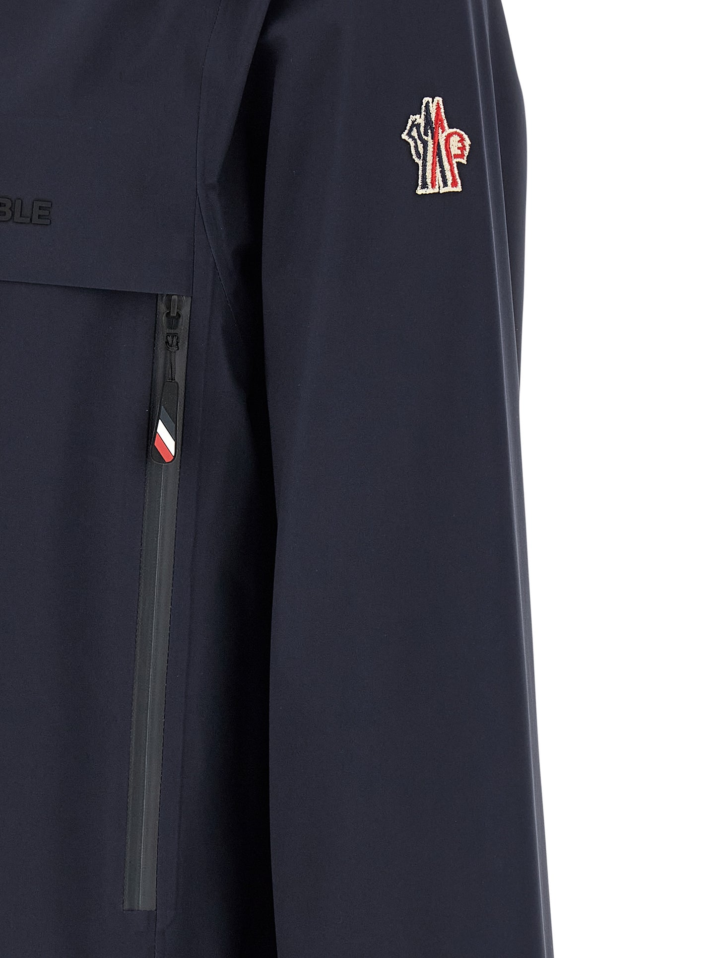 Moncler Grenoble Blue Polyamide Shell Jacket