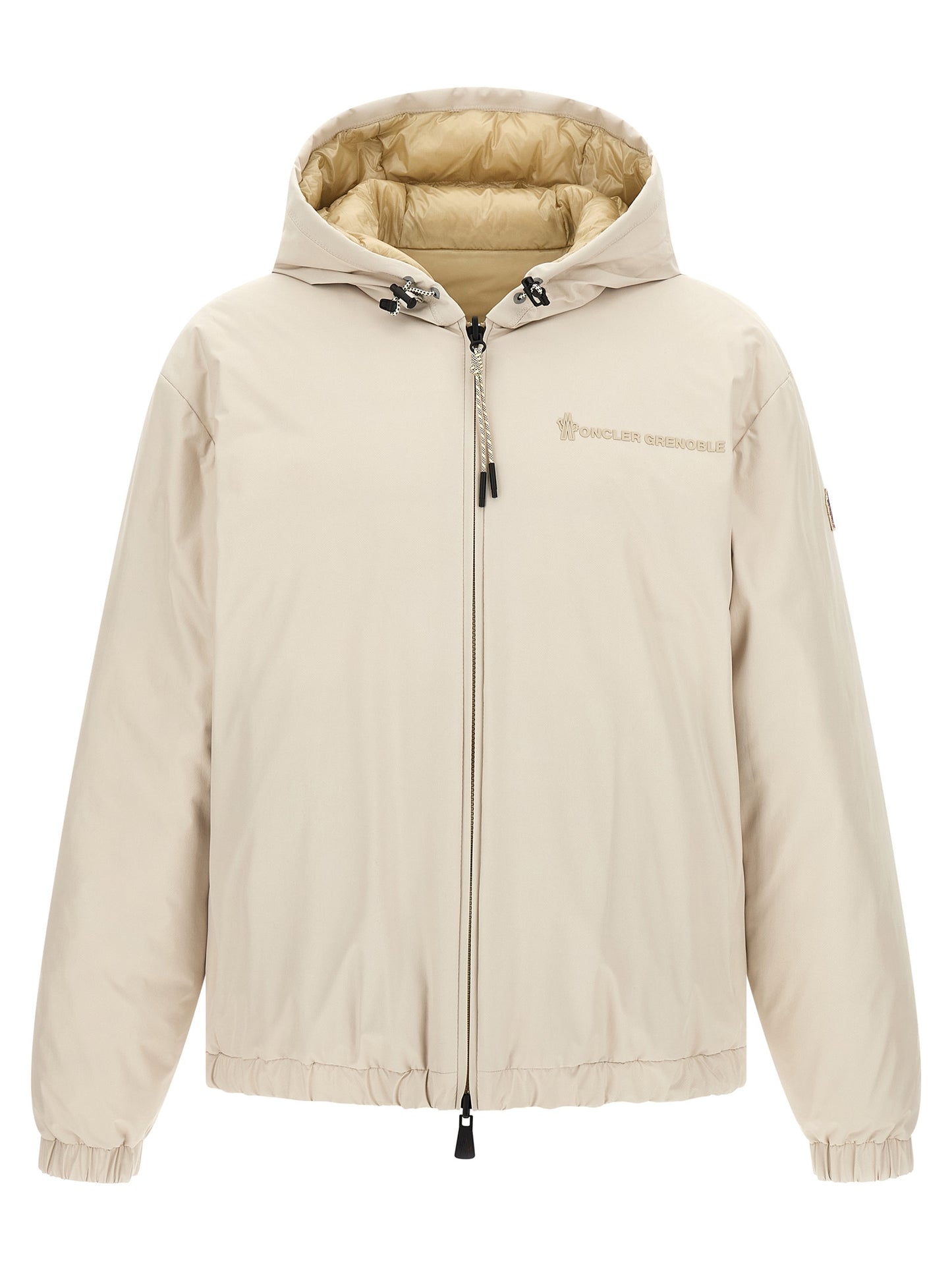 Moncler Grenoble Beige Polyamide Shell Jacket