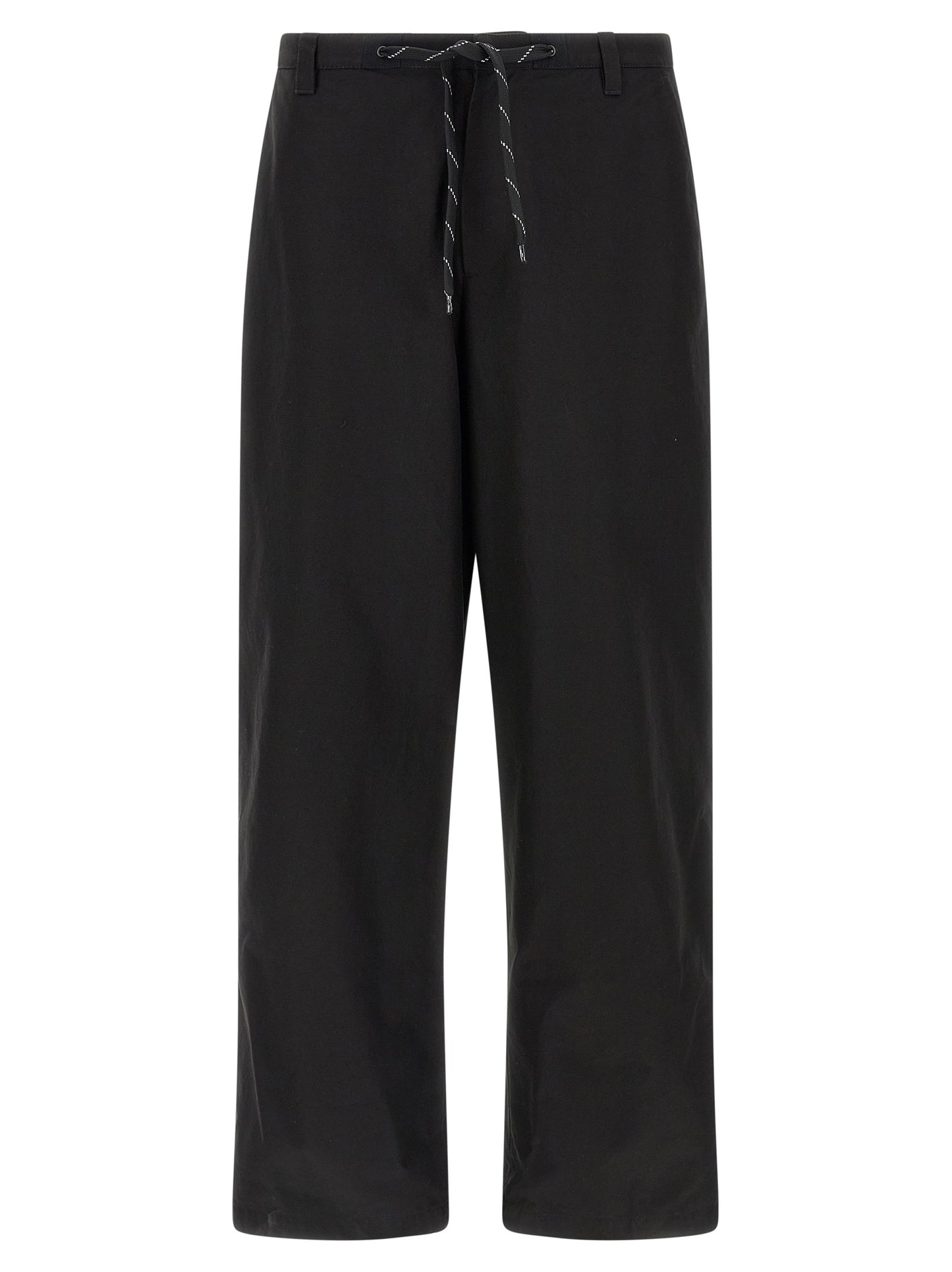 Balenciaga Black Cotton Chino Pants