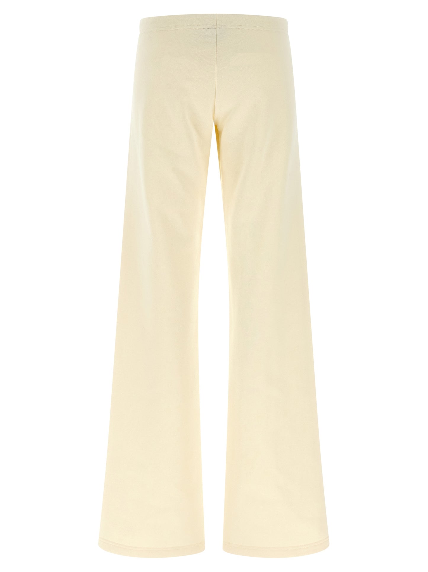 Balenciaga White Cotton Flared Pants