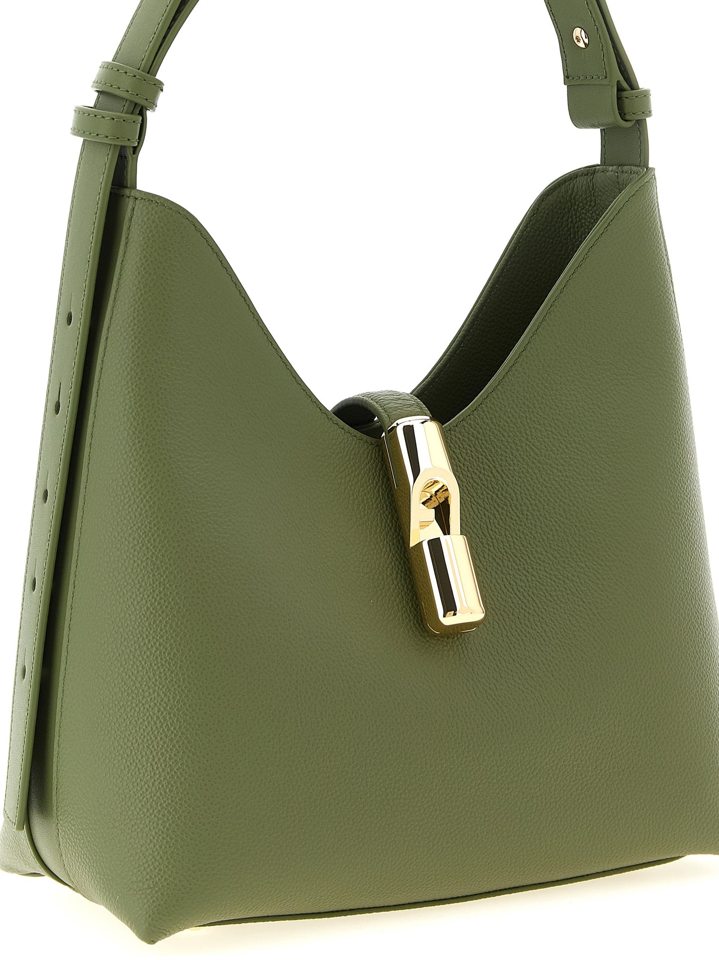 Furla Bicolor Calfskin Shoulder Bag