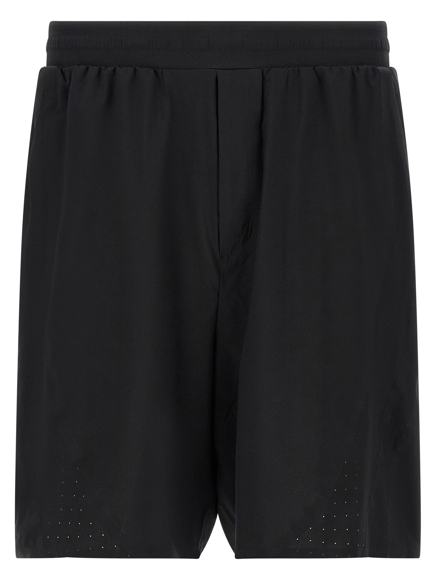 Y-3 Black Polyester Bermuda Shorts