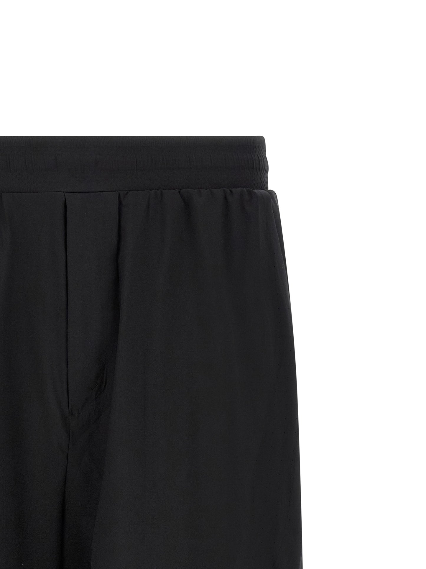 Y-3 Black Polyester Bermuda Shorts
