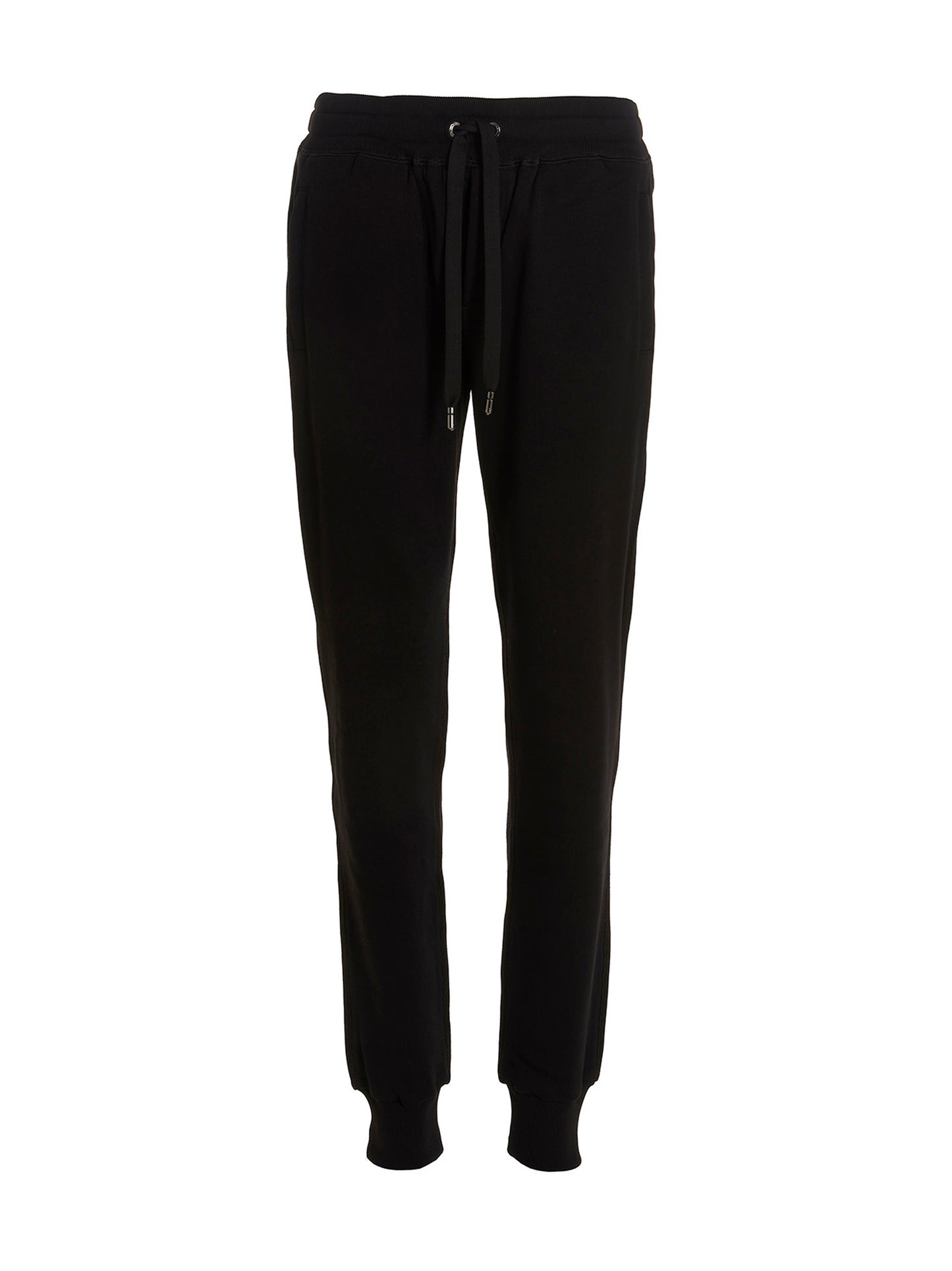 Dolce & Gabbana Black Cotton Joggers (Workout Pants)
