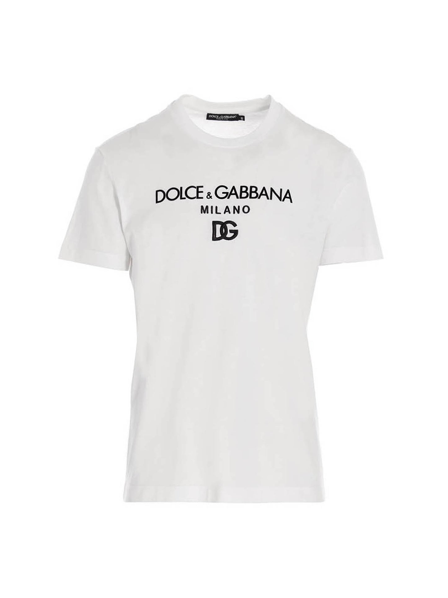 Dolce & Gabbana White Cotton T-Shirt