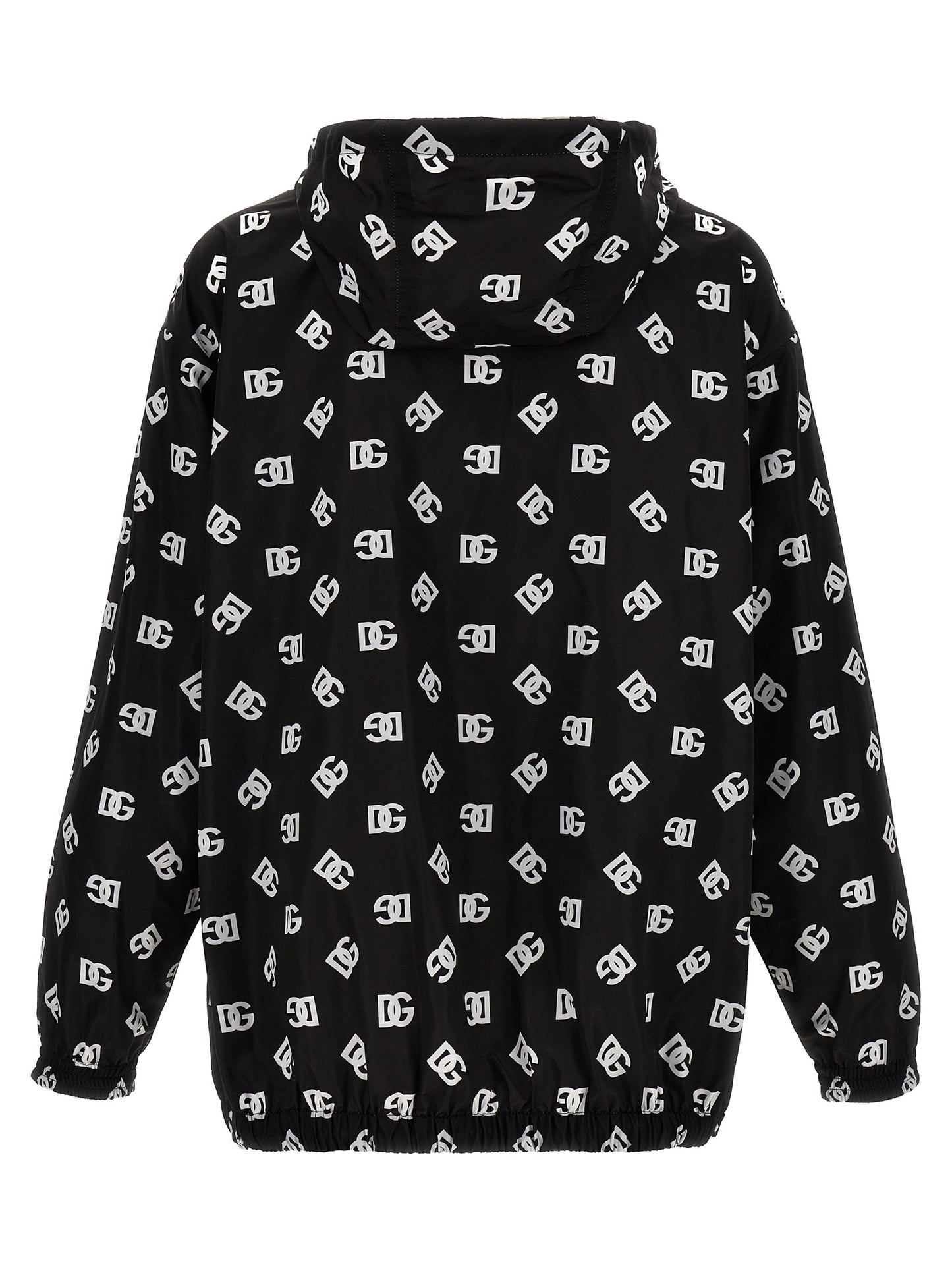 Dolce & Gabbana Bicolor Polyester Shell Jacket