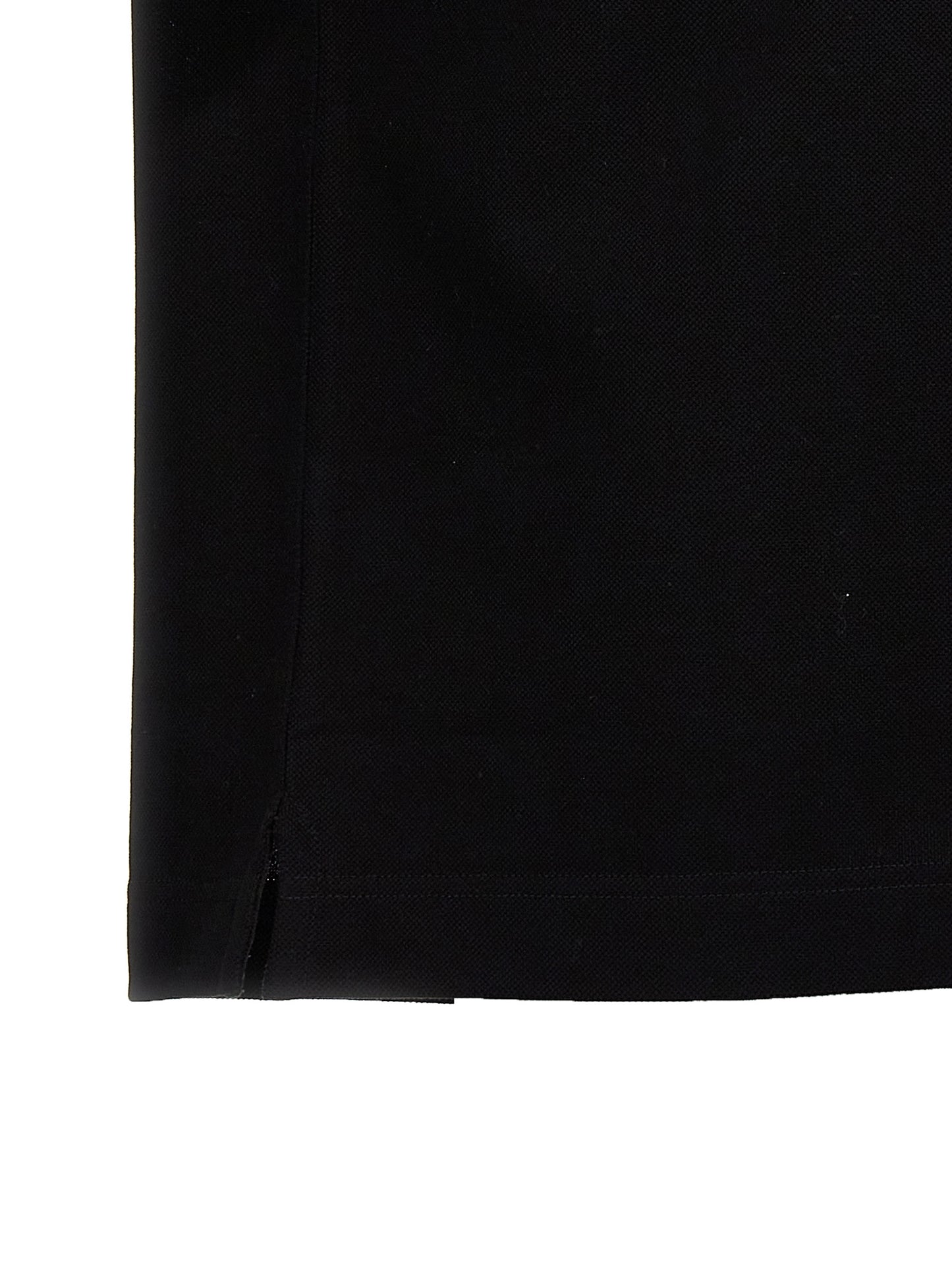 Givenchy Black Cotton Polo Shirt