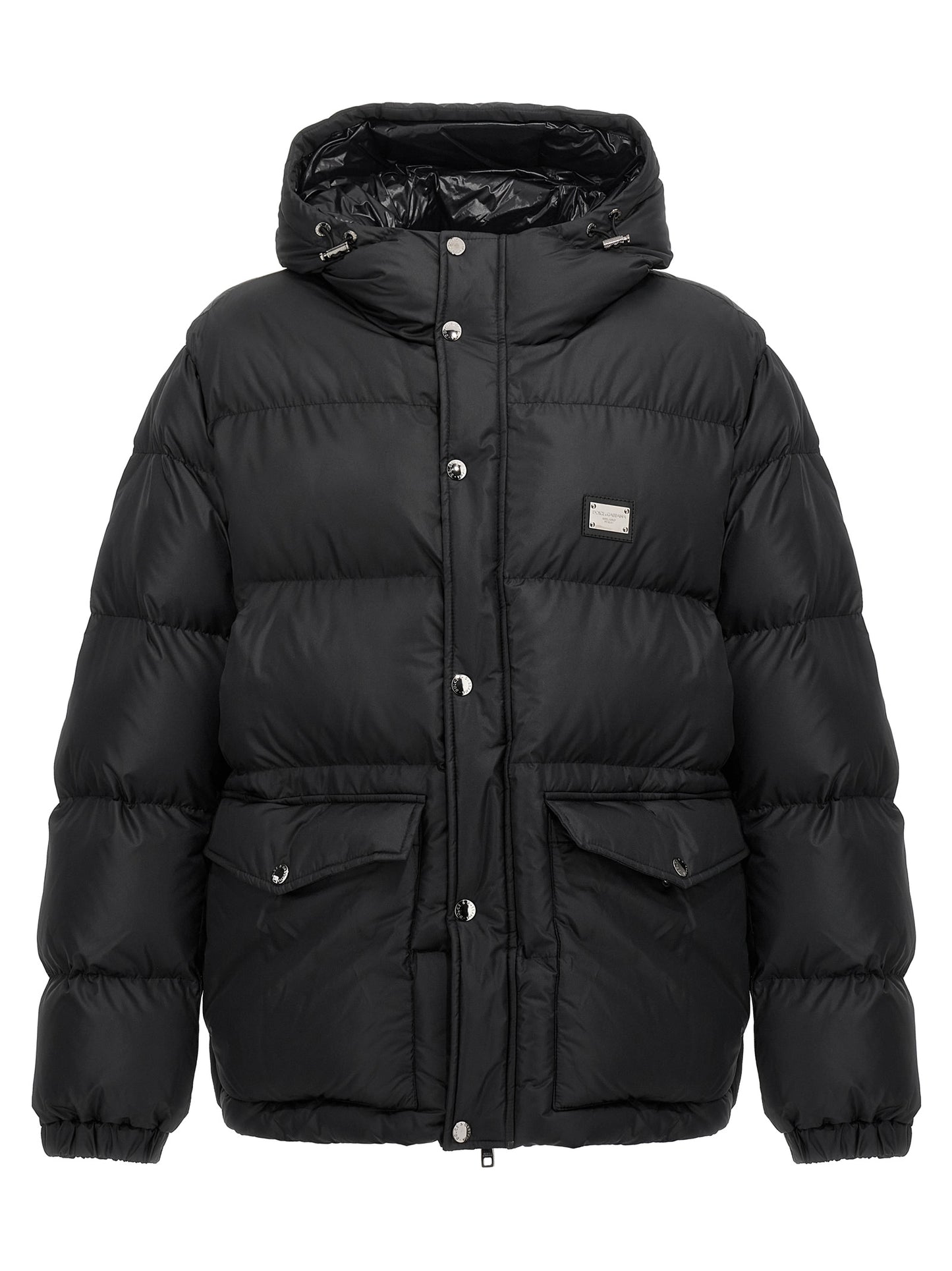 Dolce & Gabbana Black Polyester Jacket