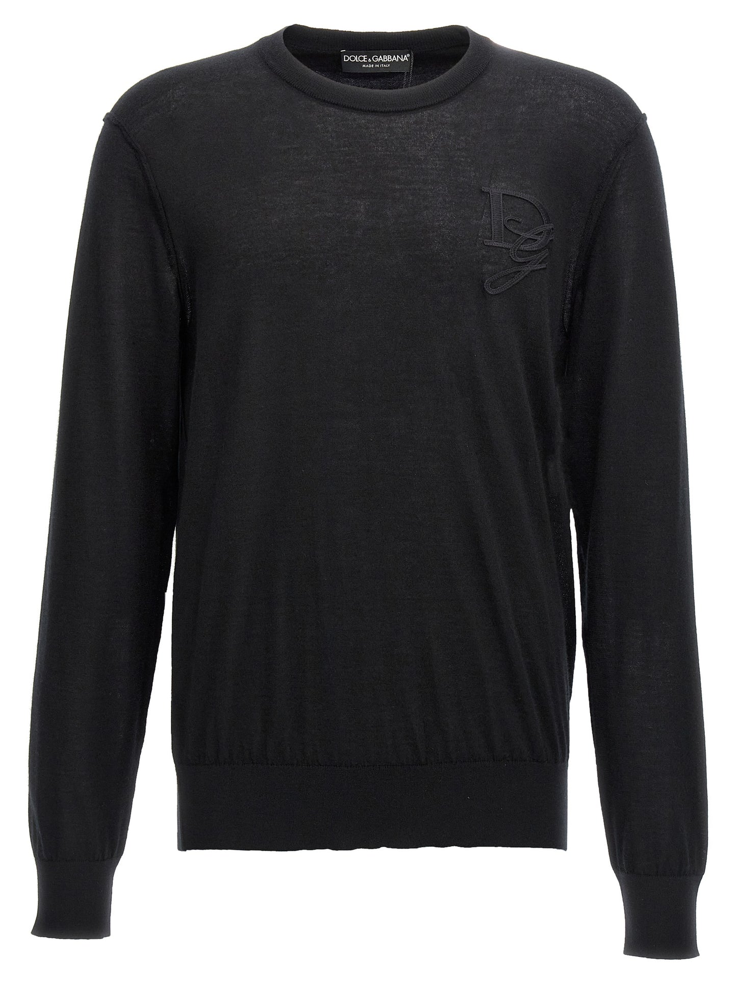 Dolce & Gabbana Black Cashmere Cardigan