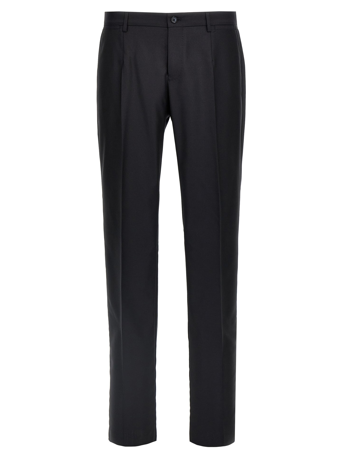 Dolce & Gabbana Blue Virgin Wool Two-Piece Suit