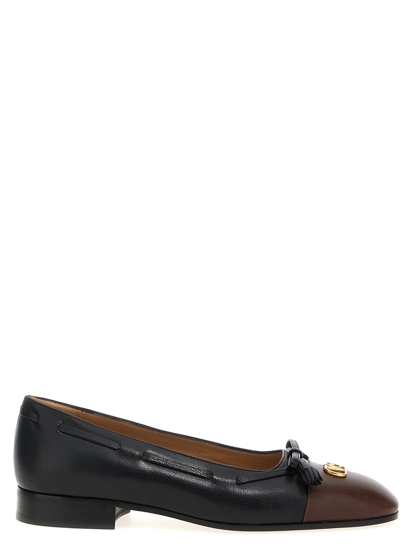 Valentino Garavani Multicolor Calfskin Ballet Flats