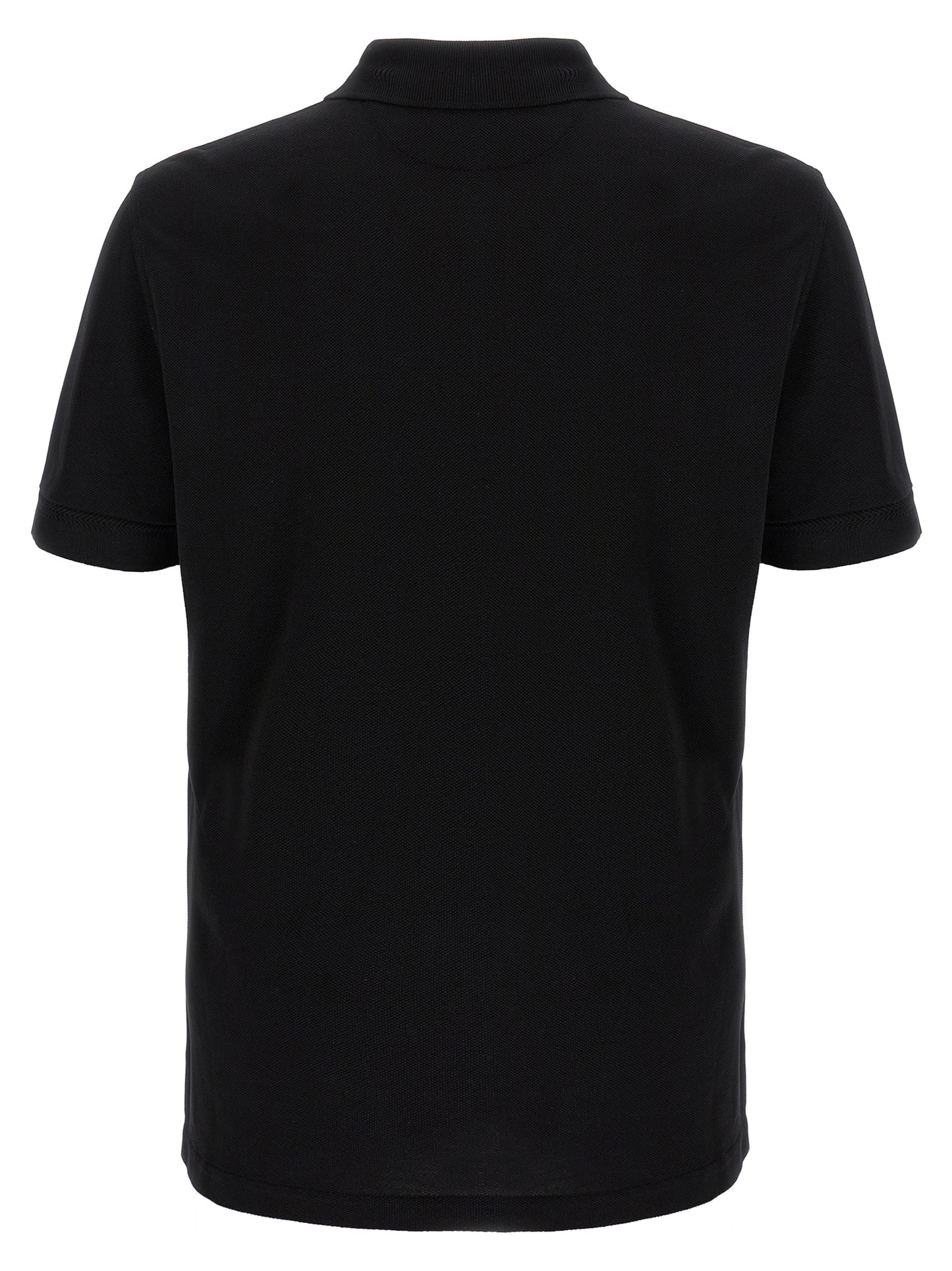Tom Ford Black Lyocell Polo Shirt