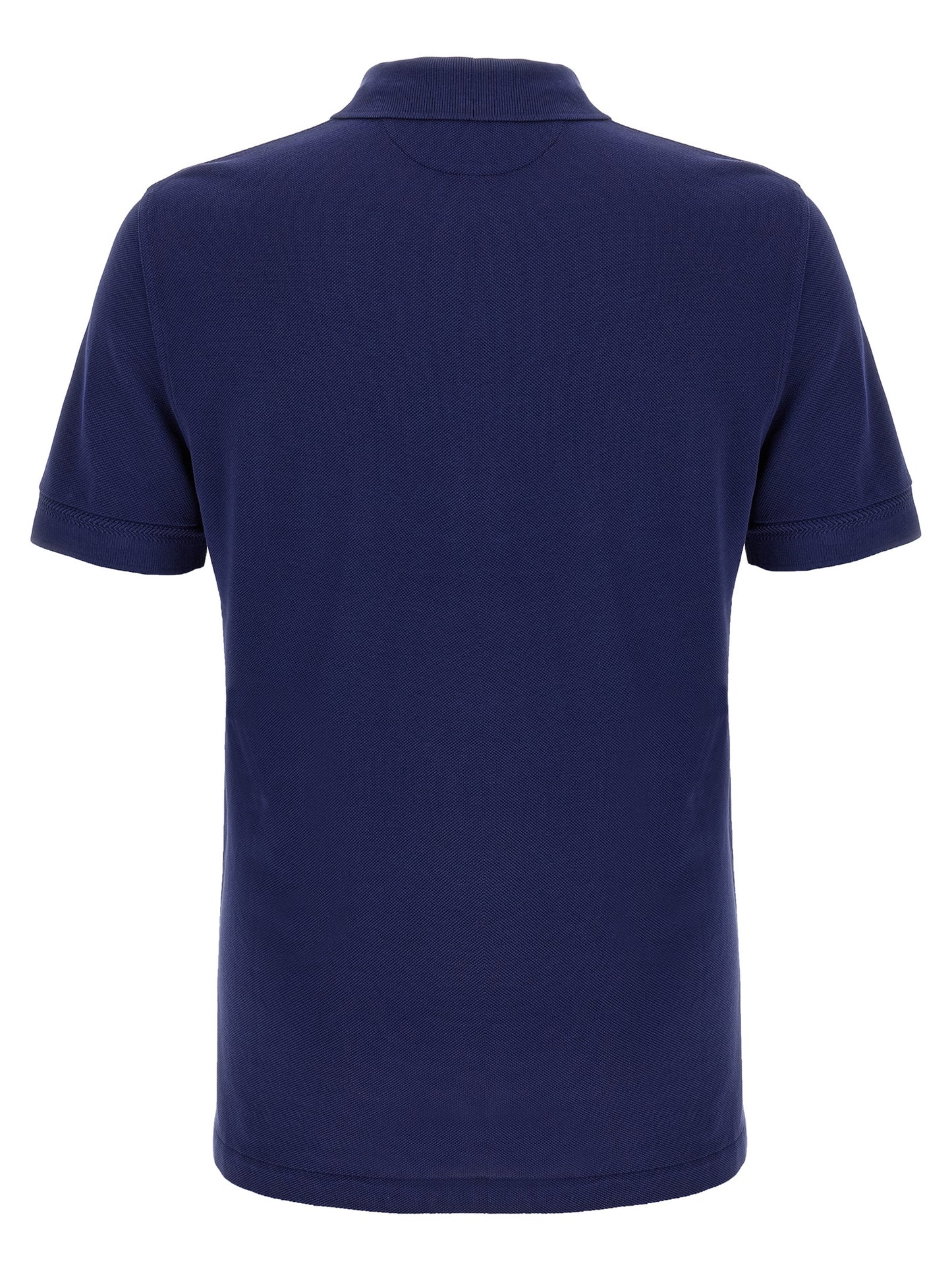 Tom Ford Blue Lyocell Polo Shirt