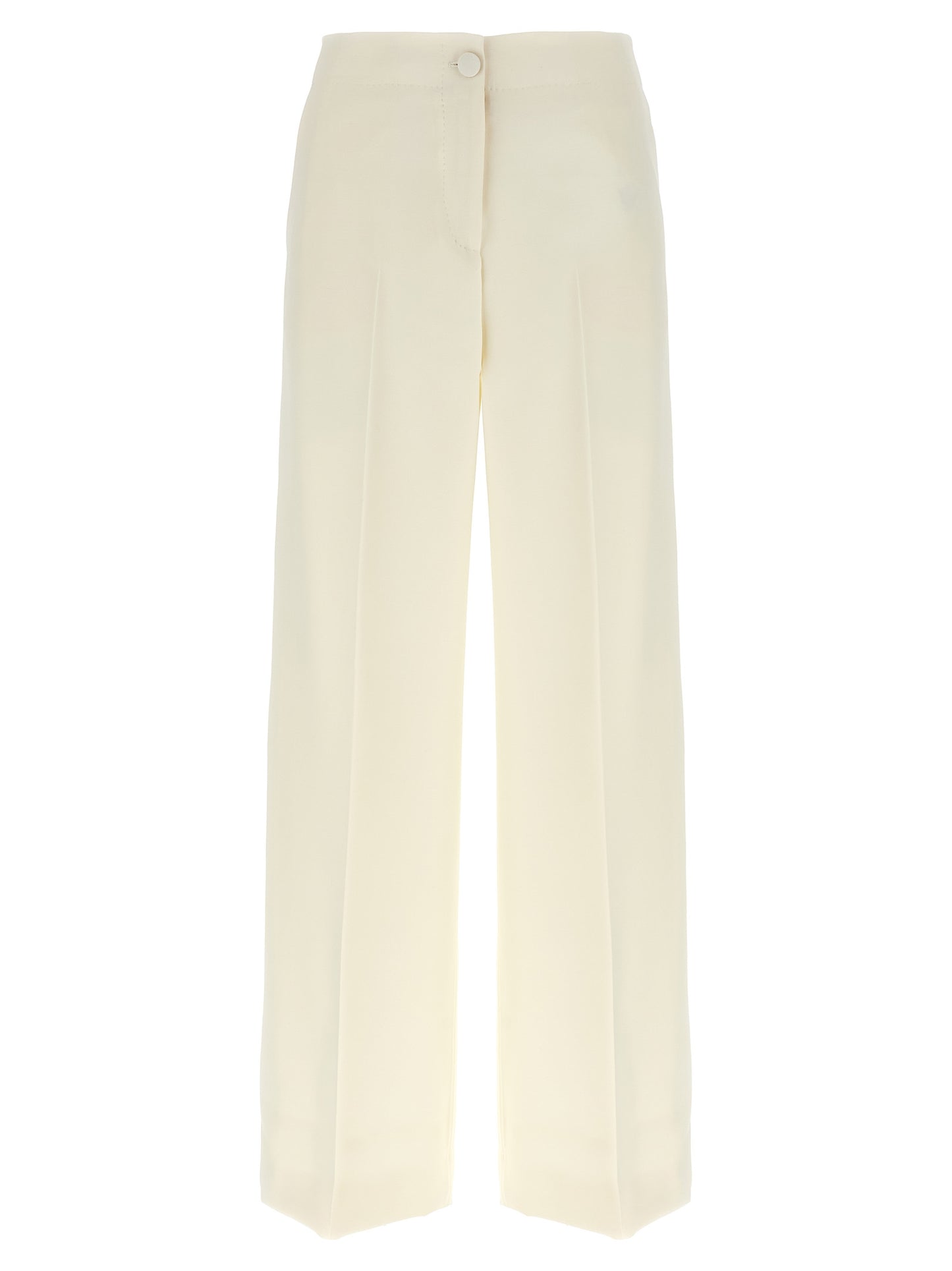 Brioni White Wool Casual Pants