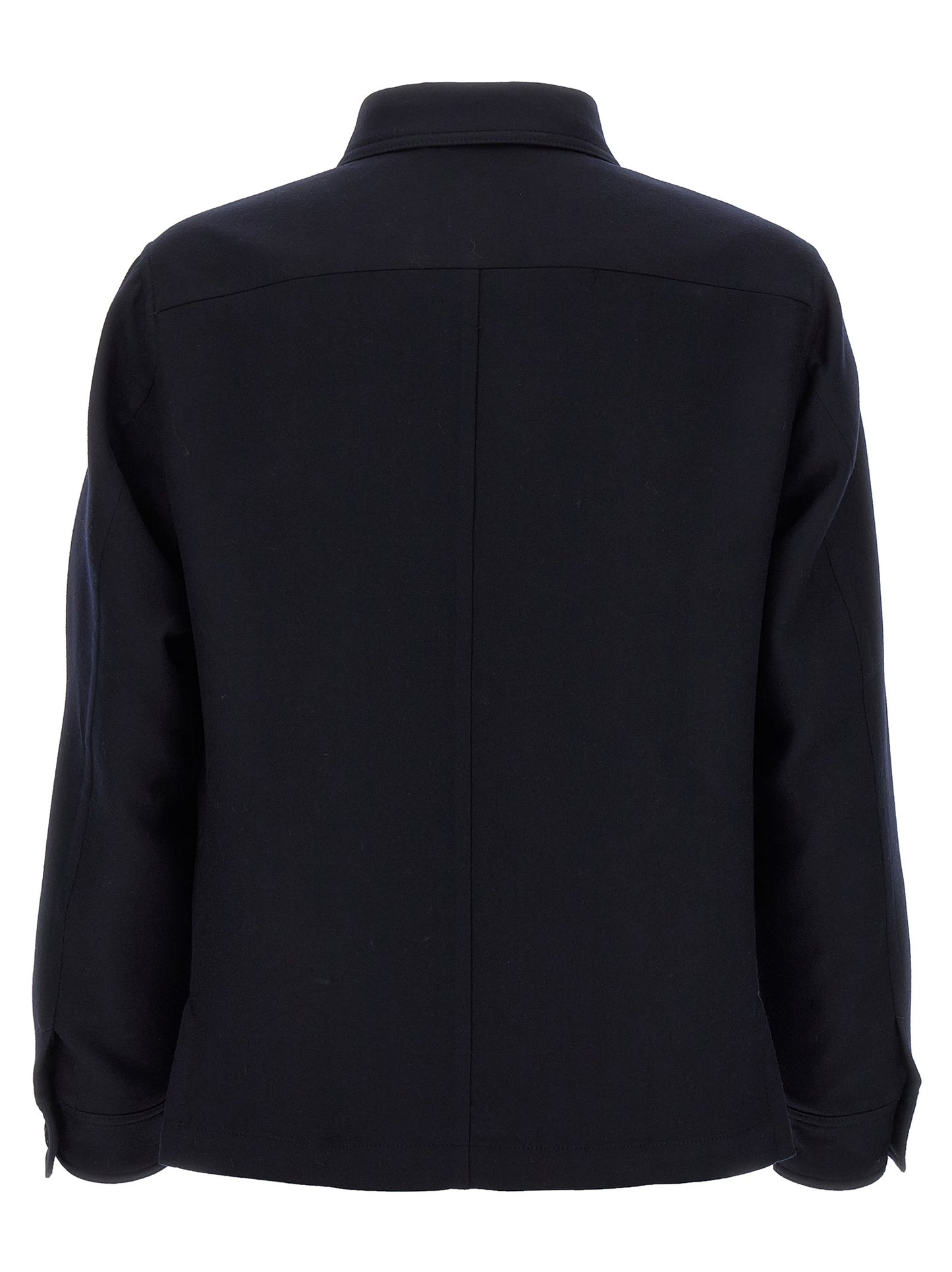 Tom Ford Blue Wool Blouse