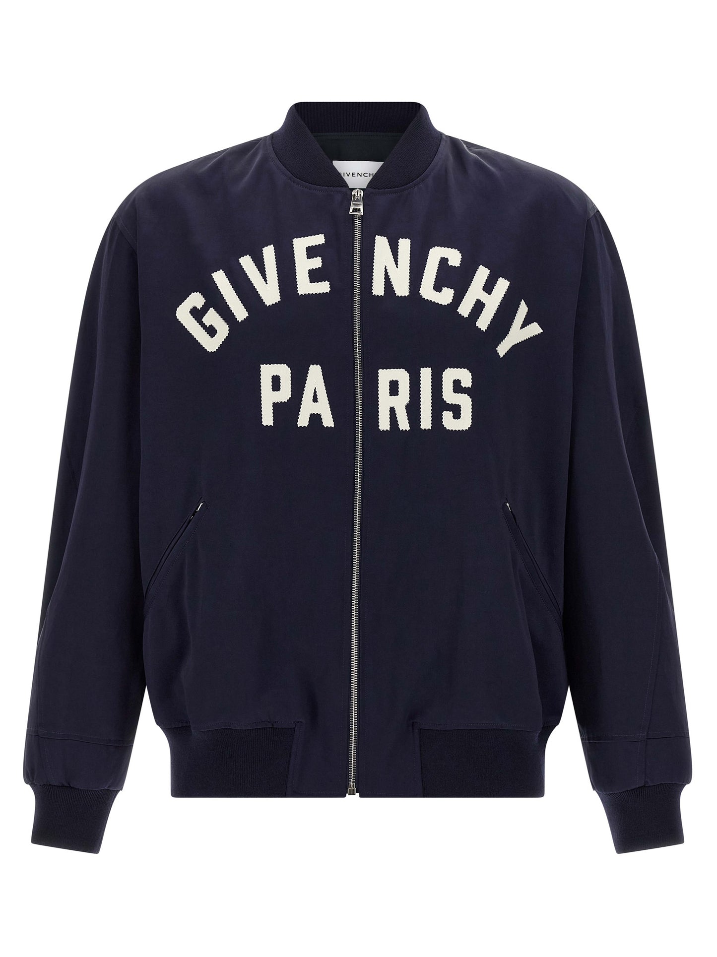 Givenchy Blue Cotton Bomber