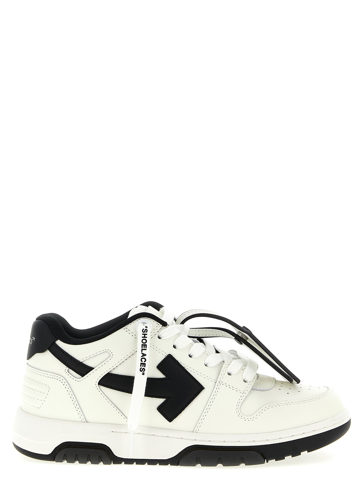 Off-White Bicolor Calfskin Low Top Sneakers