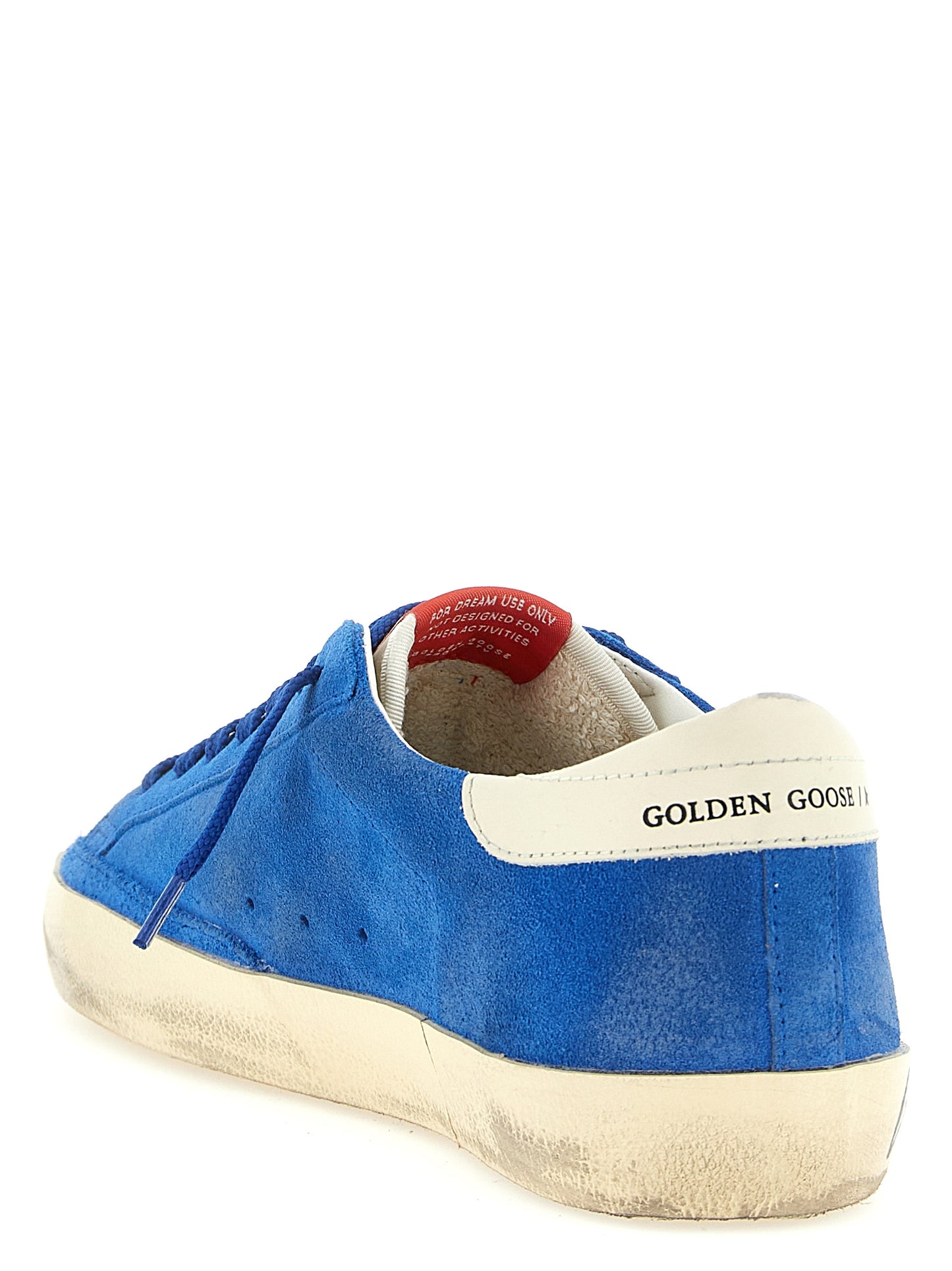 Golden Goose Blue Cowhide Athletic Sneakers