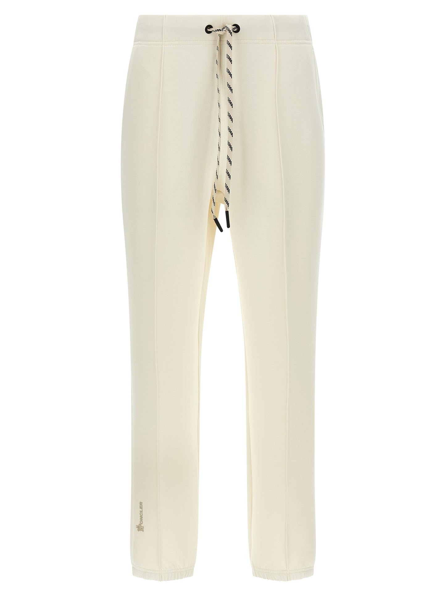 Moncler Grenoble White Polyester Joggers (Workout Pants)