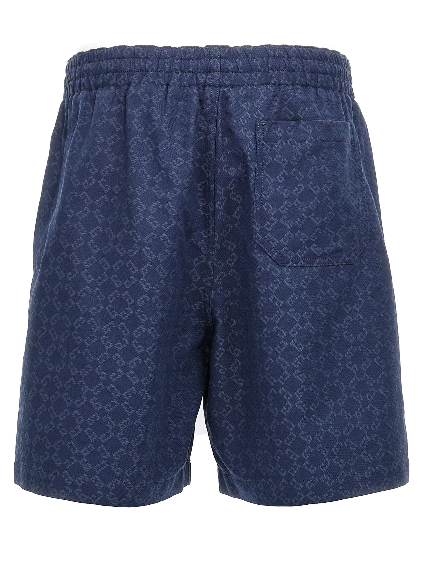 Givenchy Blue Cotton Bermuda Shorts