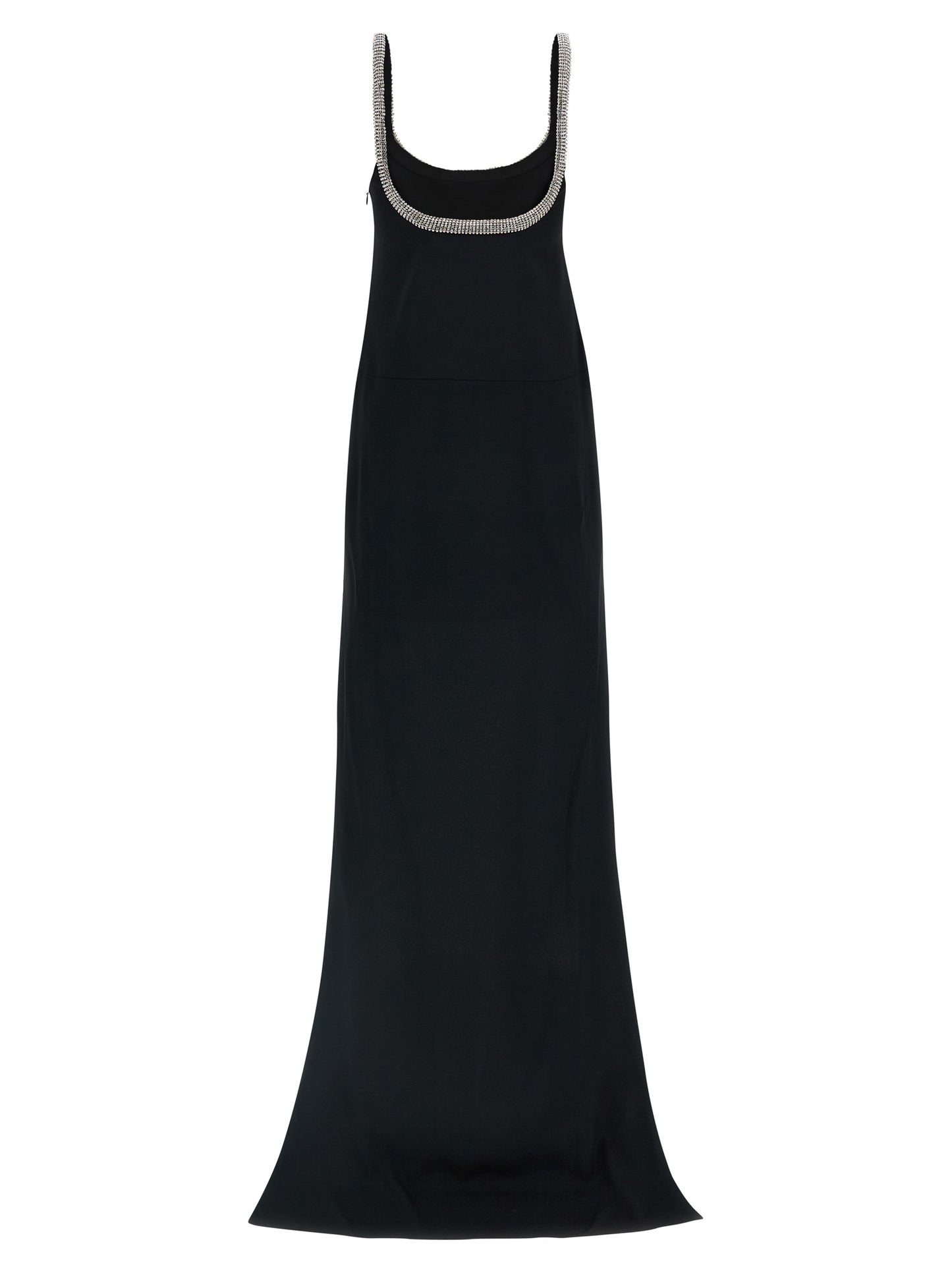 Tom Ford Black Acetate Long Dress