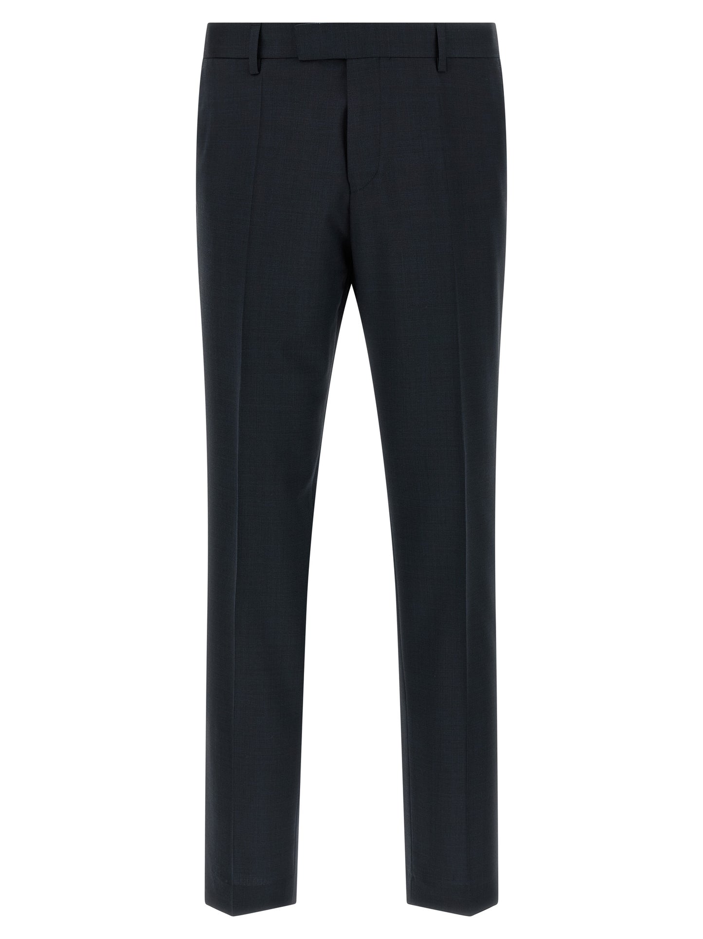 Hugo Boss Blue Virgin Wool Two-Piece Suit