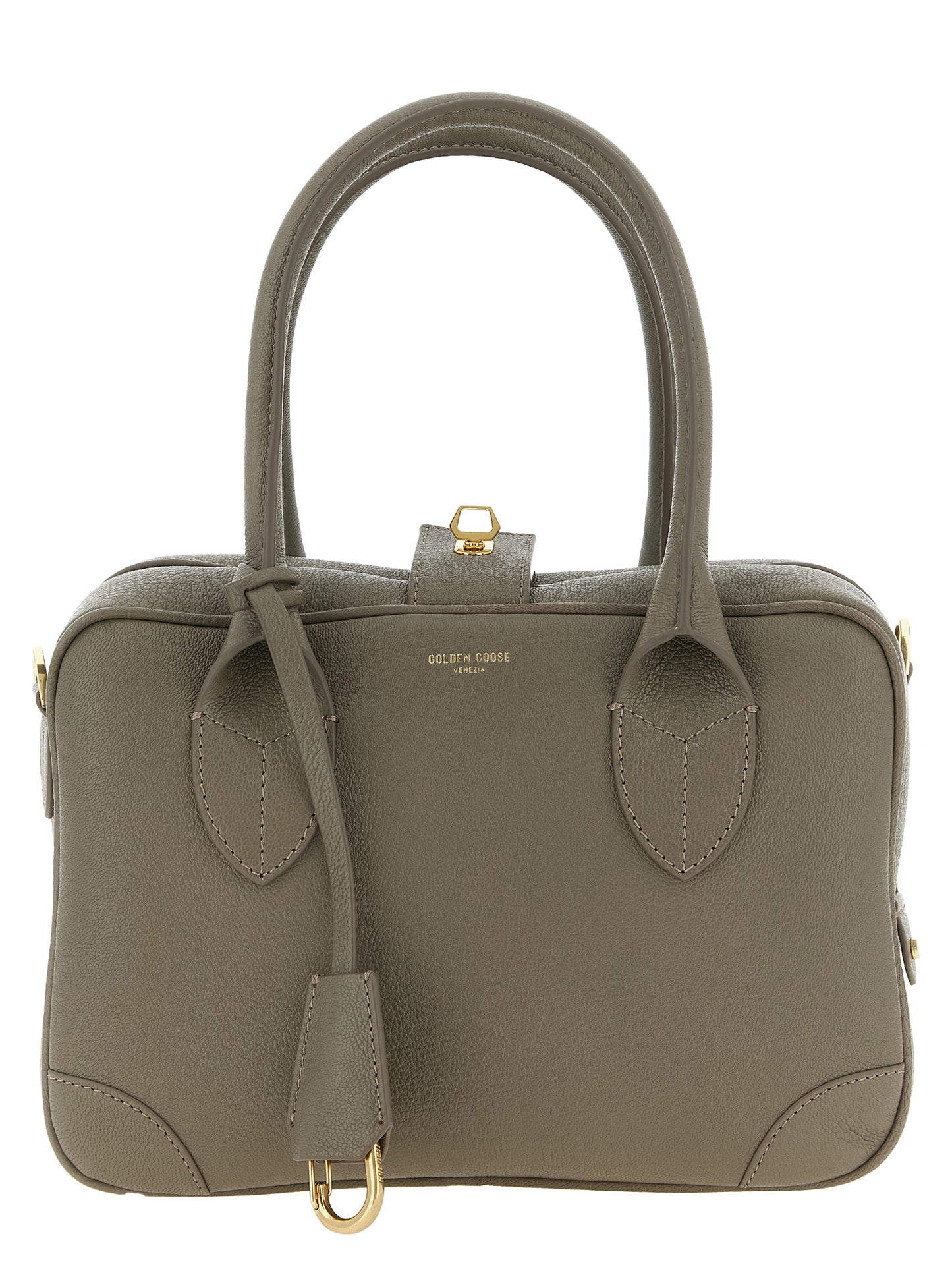 Golden Goose Bicolor Goatskin Handbag