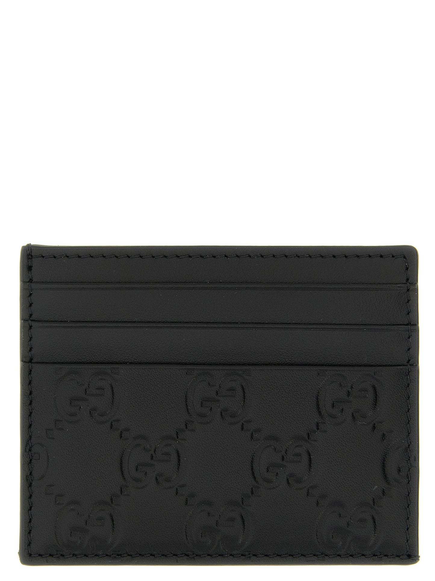 Gucci Black Calfskin Cardholder