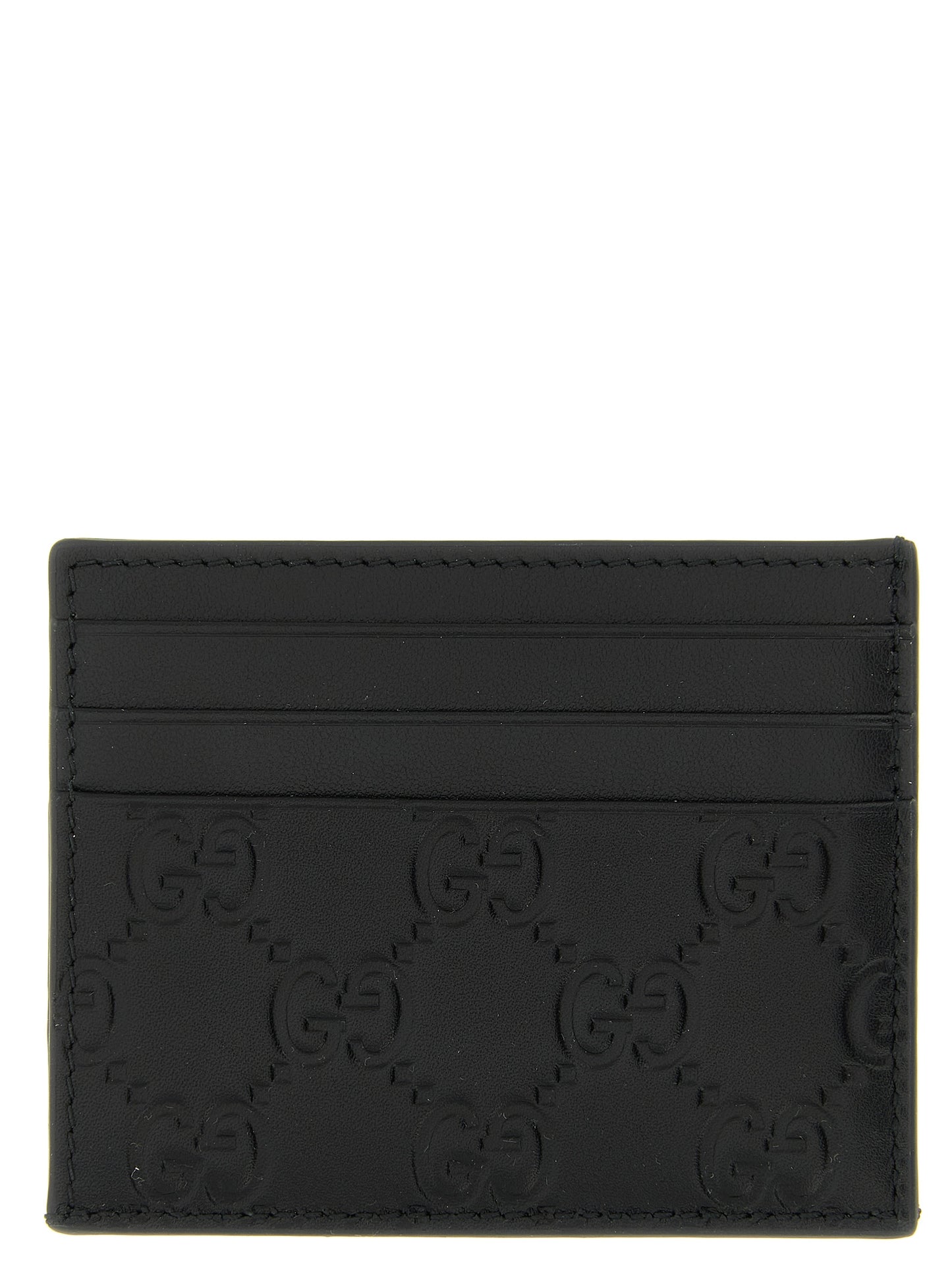 Gucci Black Calfskin Cardholder