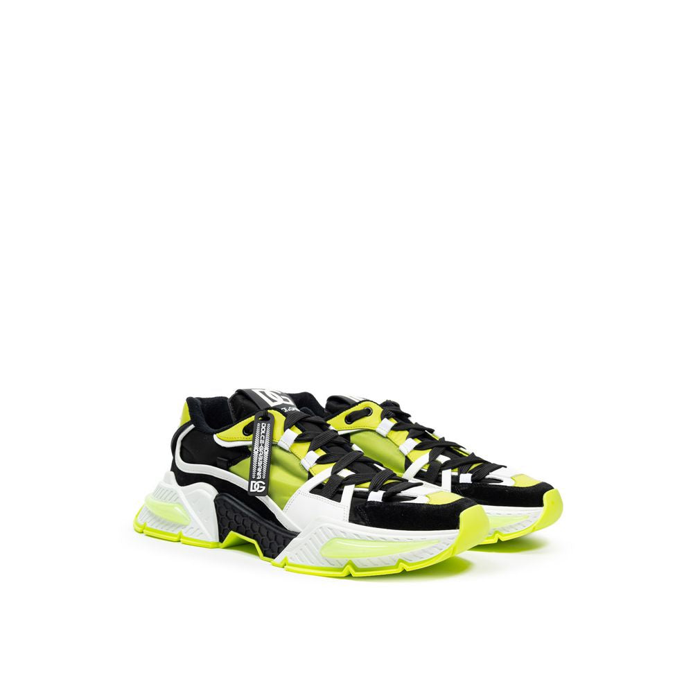 Dolce & Gabbana Multicolor Polyamide Athletic Sneakers
