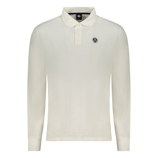 North Sails White Cotton Men's Polo Shirt