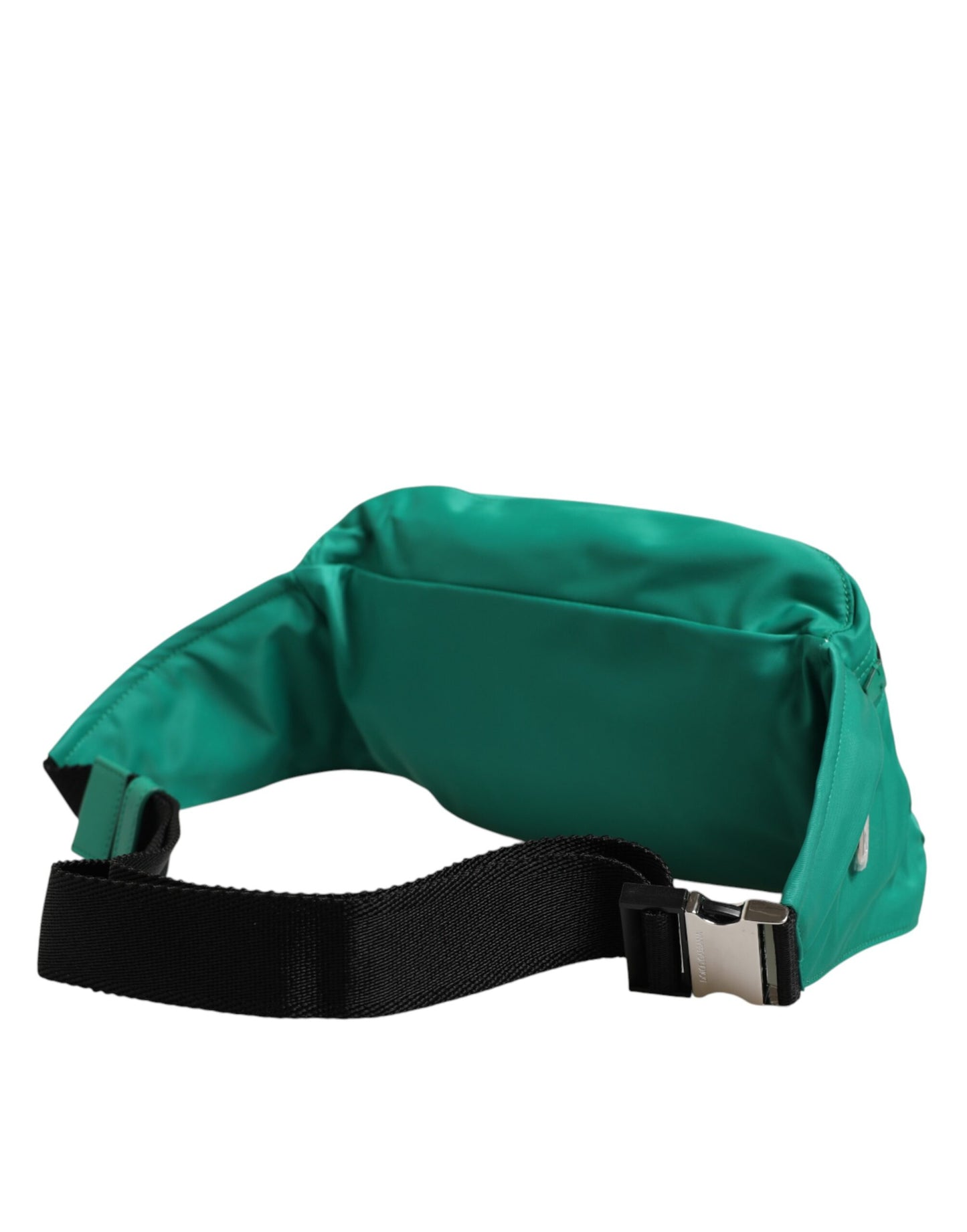 Dolce & Gabbana Green Logo Plaque Nylon Waist Fanny Pack Men's Borse Bag