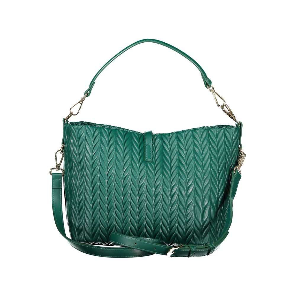 Valentino Verde Polyurethane Women's Bag with Adjustable Shoulder Strap