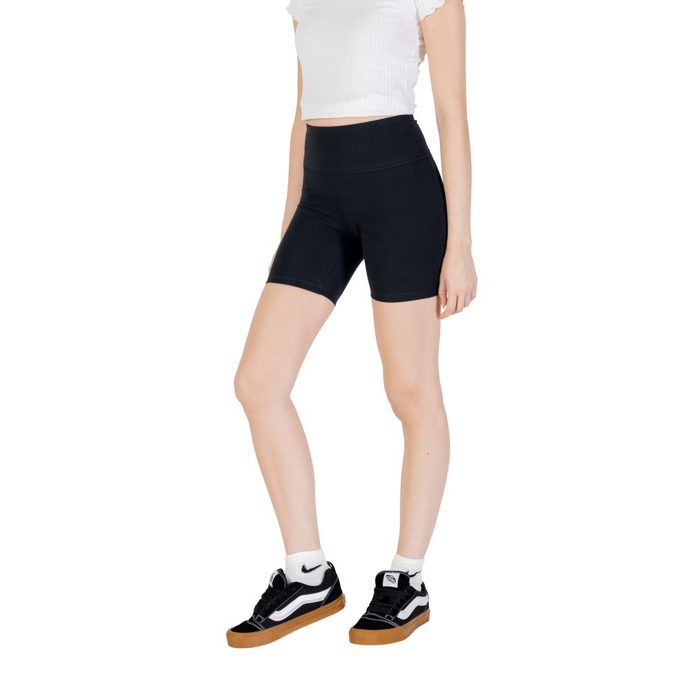 Converse Black Cotton Bermuda Shorts